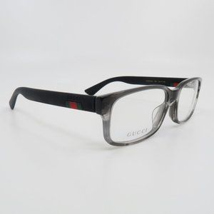 Gucci GG0012OA 003 55 Grey/Rubber Black Men